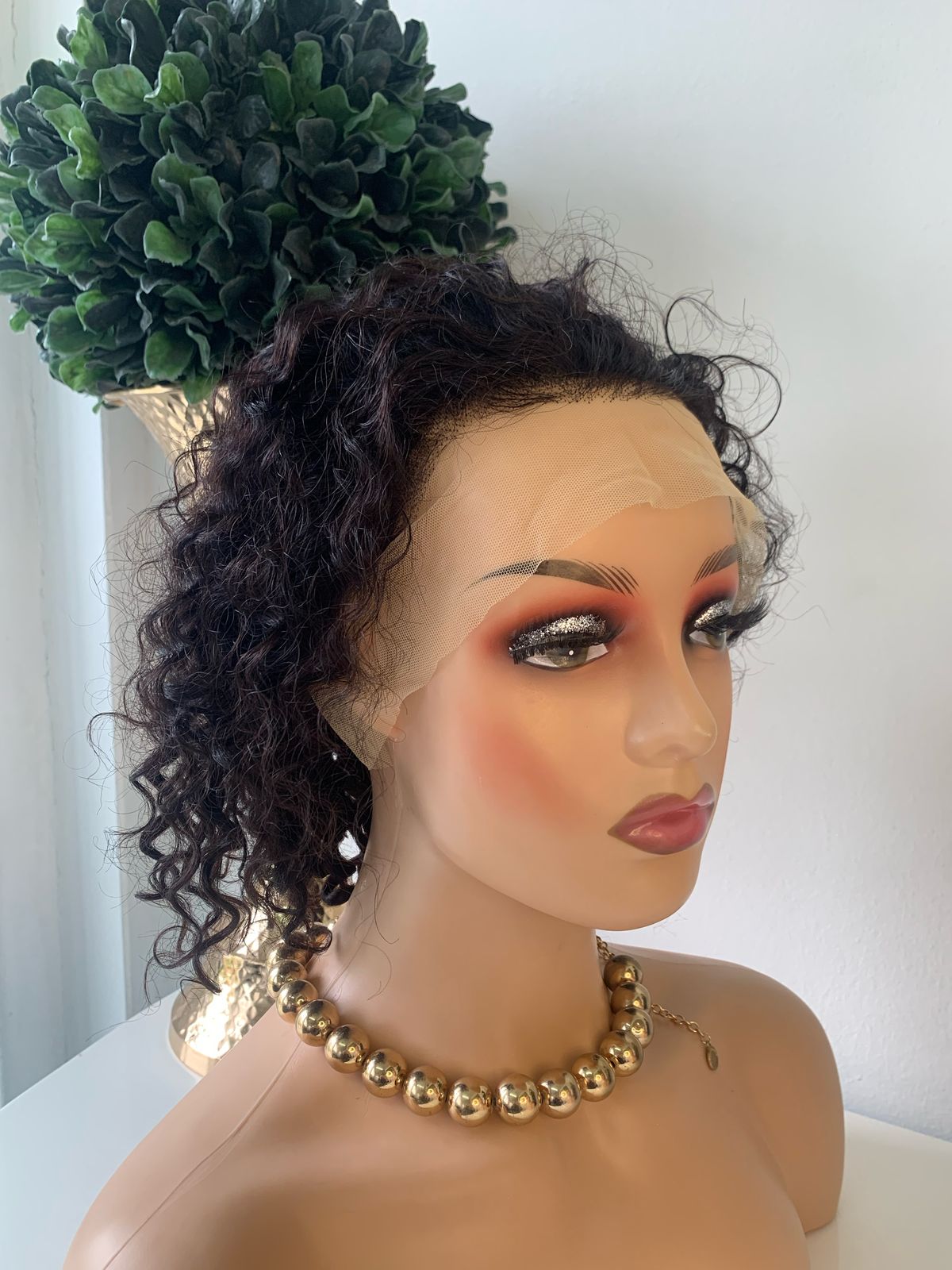 22" BlackWater Wave Curl wig