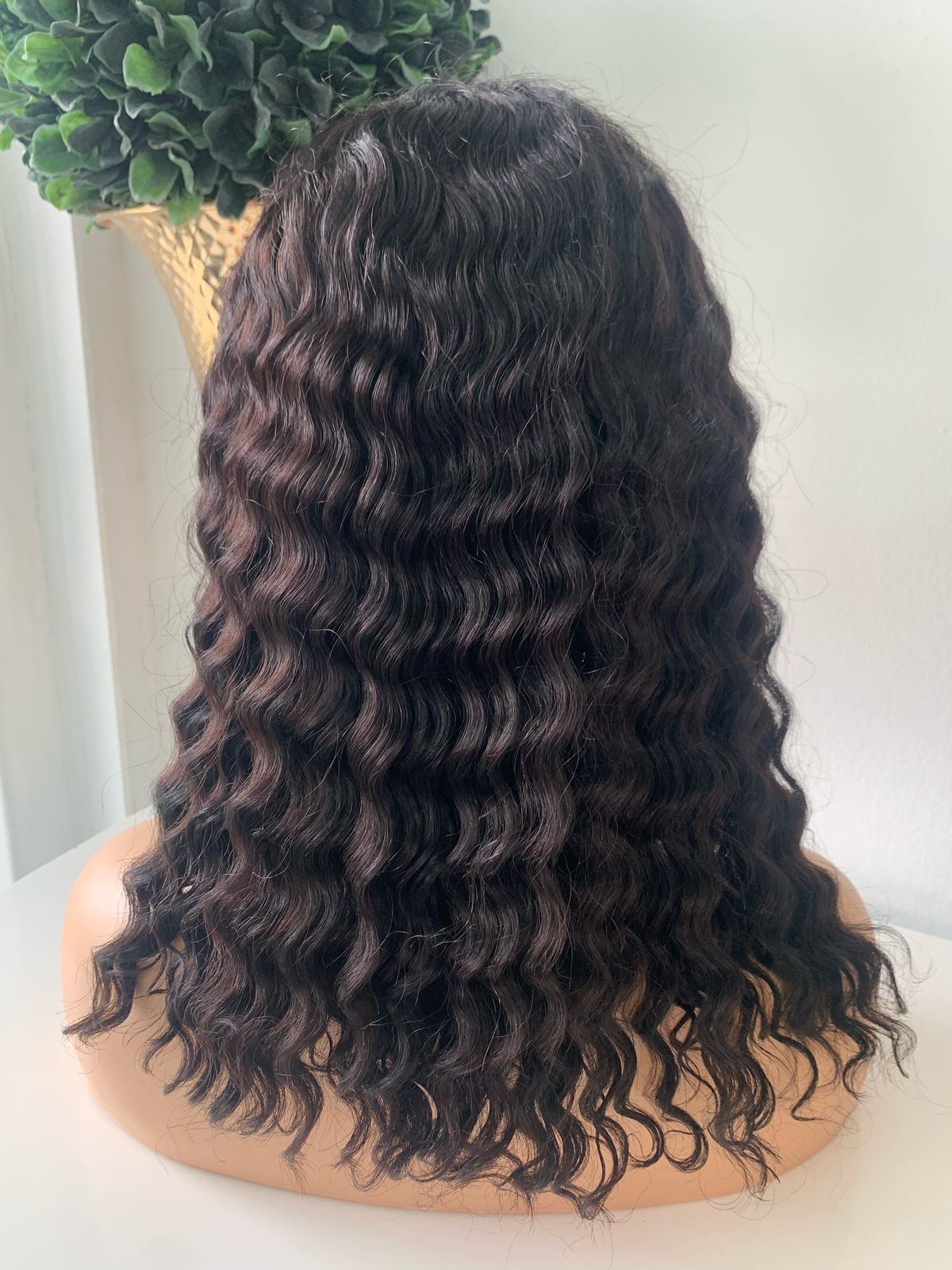 10" Gluesless Deep Wave Curly Wig