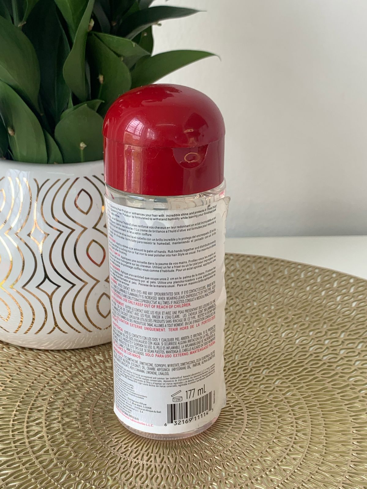 Olive Oil Glossing - Hair Polisher