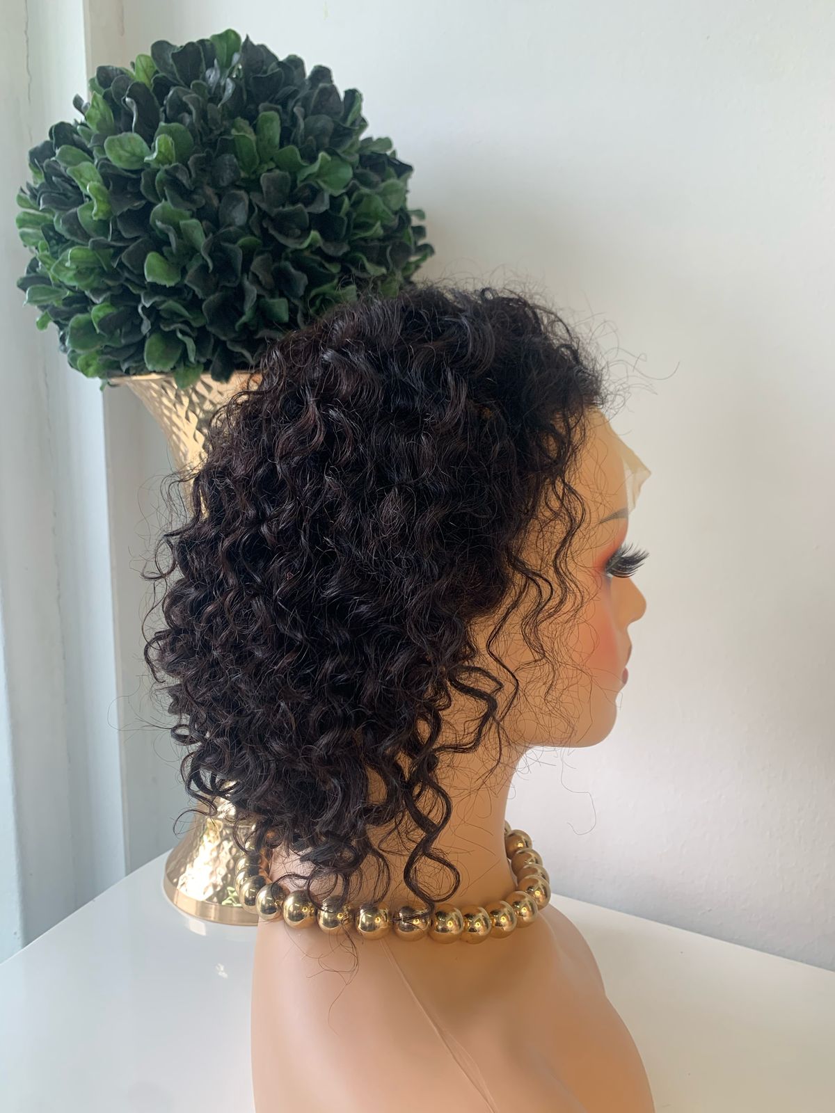 10" BlackWater Wave Curl wig