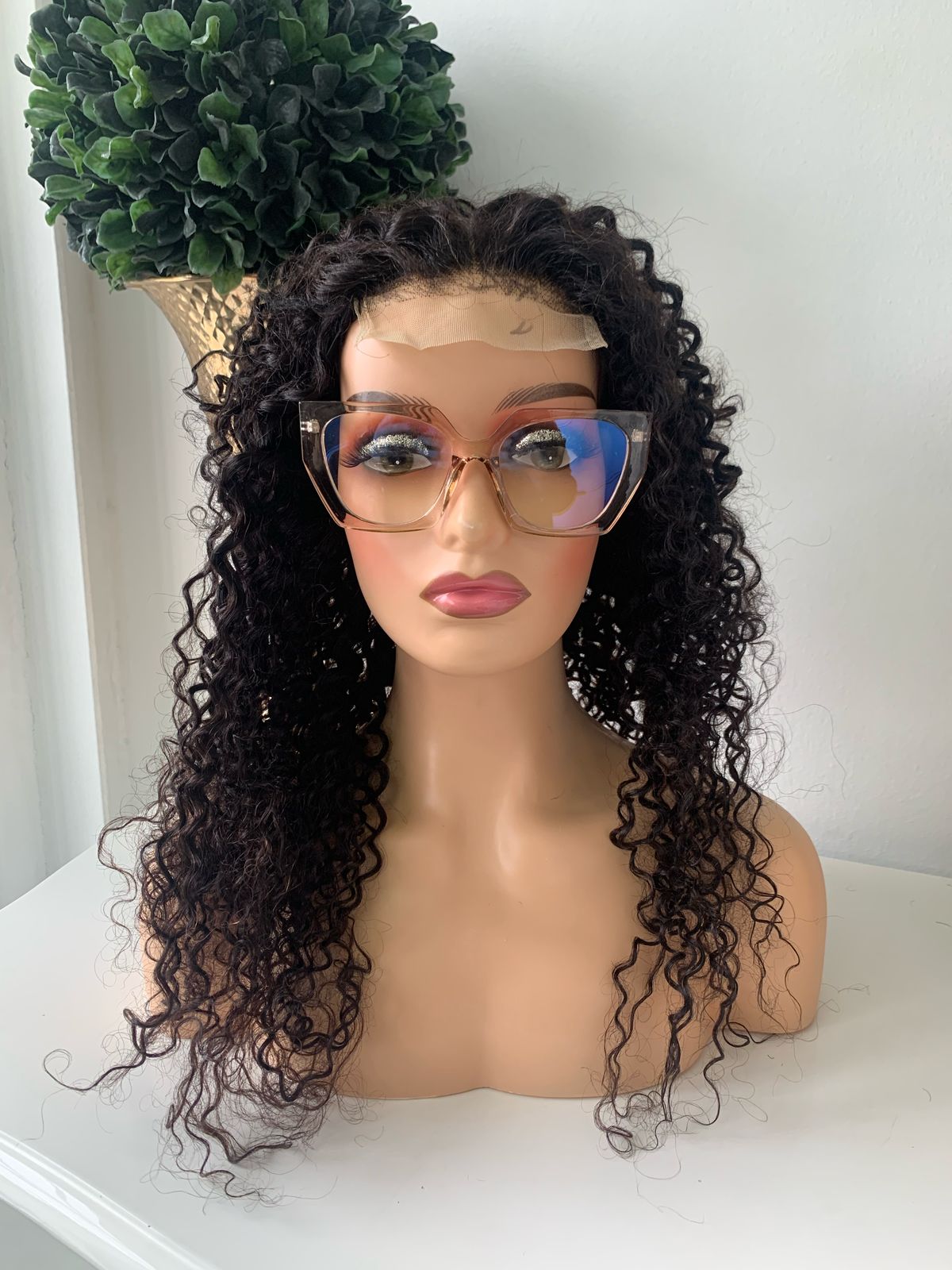 10" Jerry Curl Wig