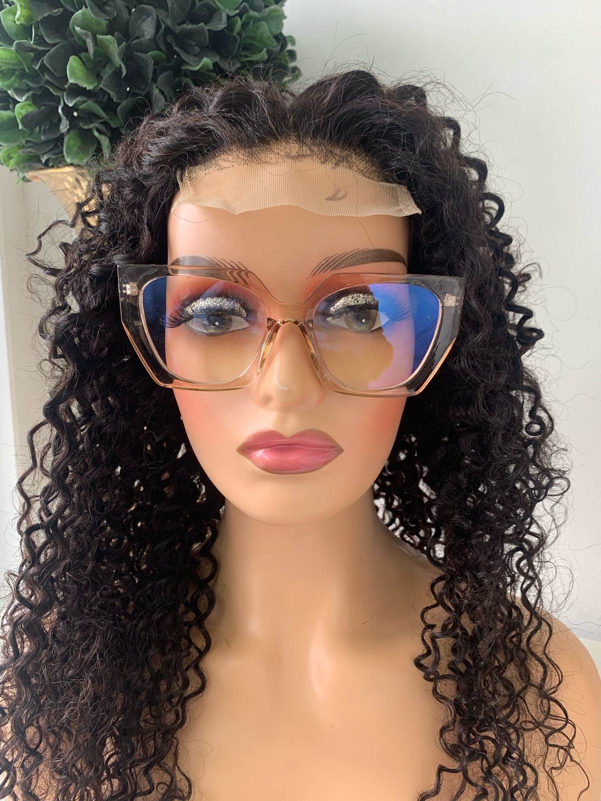 10" Jerry Curl Wig