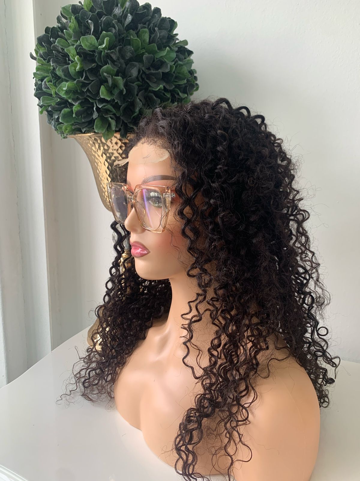 10" Jerry Curl Wig