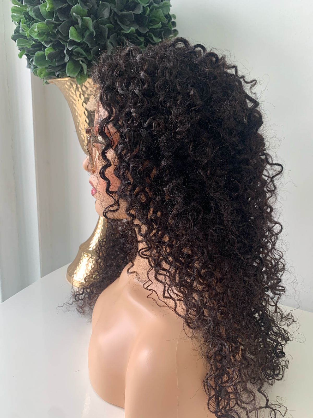 10" Jerry Curl Wig