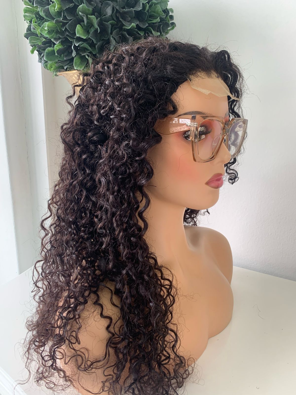 10" Jerry Curl Wig