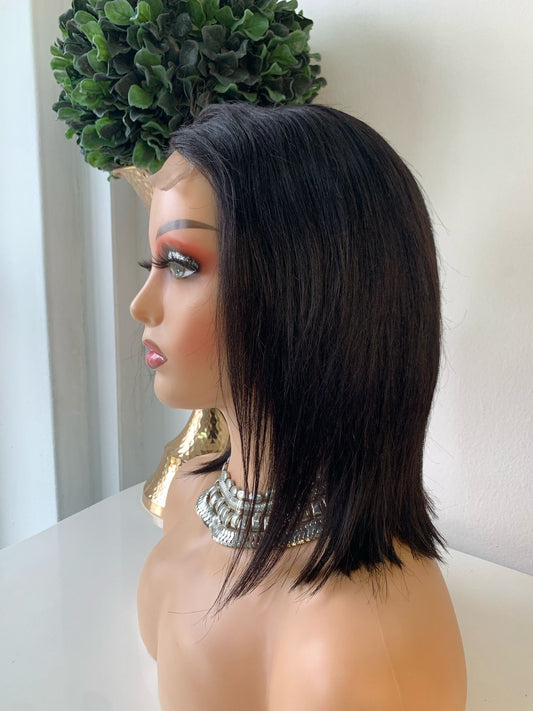 16" Glueless Straight Wig