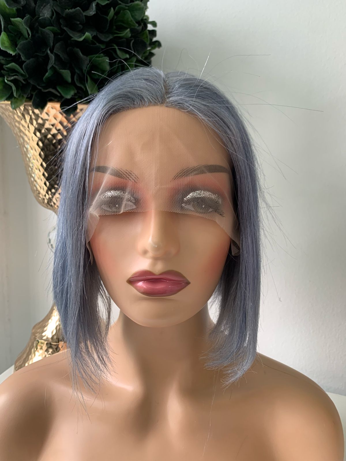10" Silver Wig