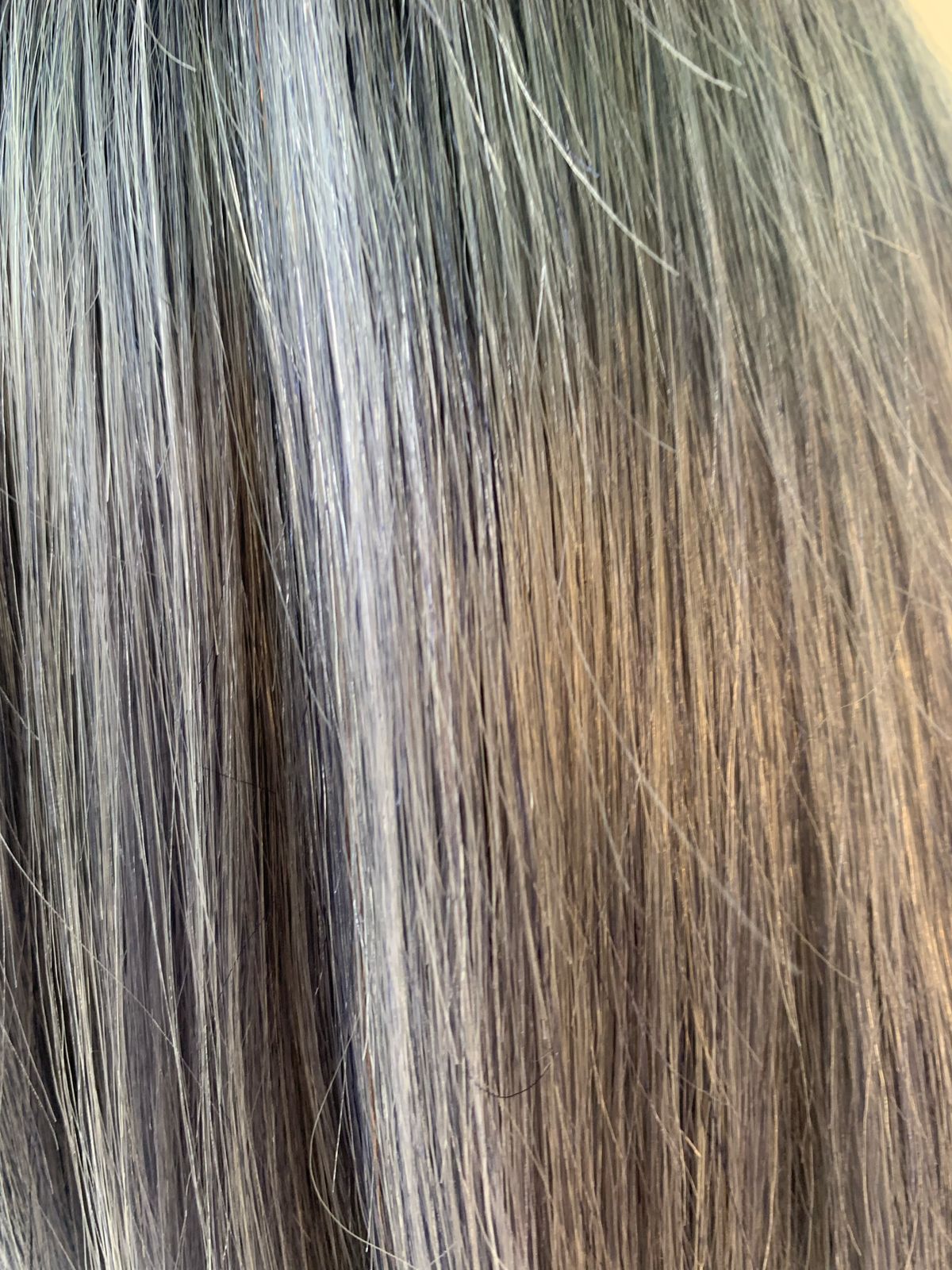 10" Silver Wig