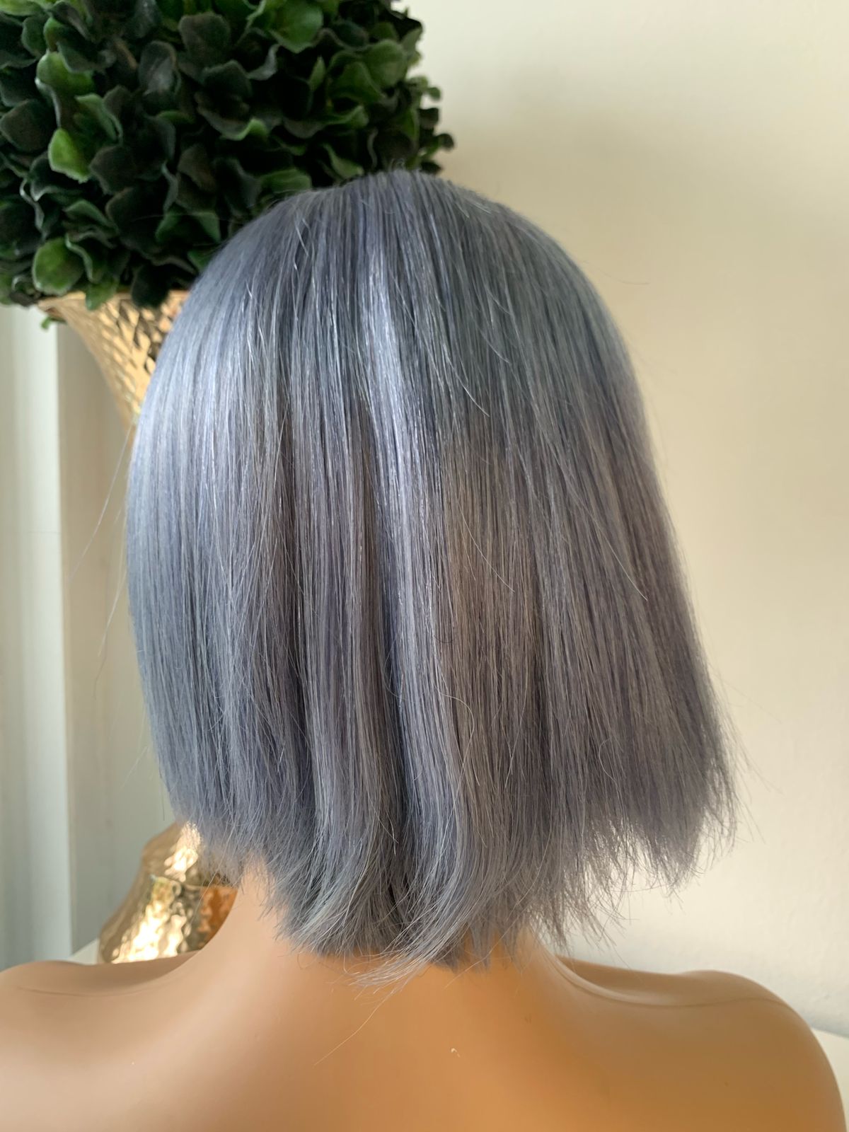 10" Silver Wig