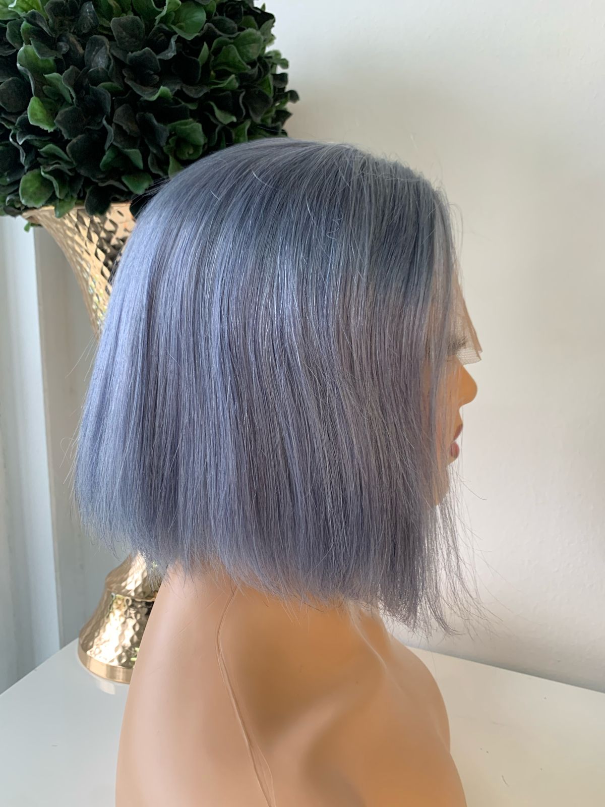 10" Silver Wig