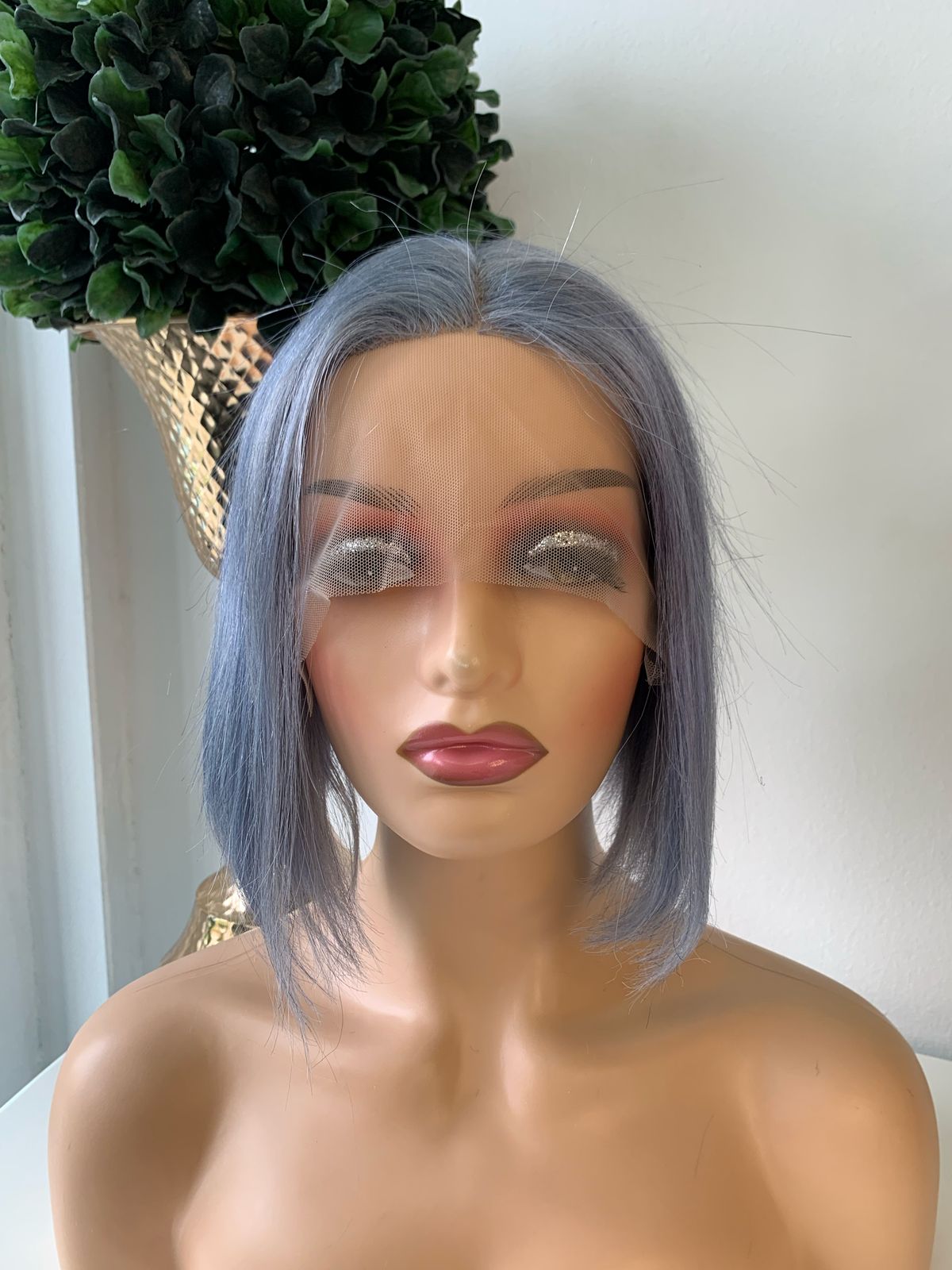 10" Silver Wig