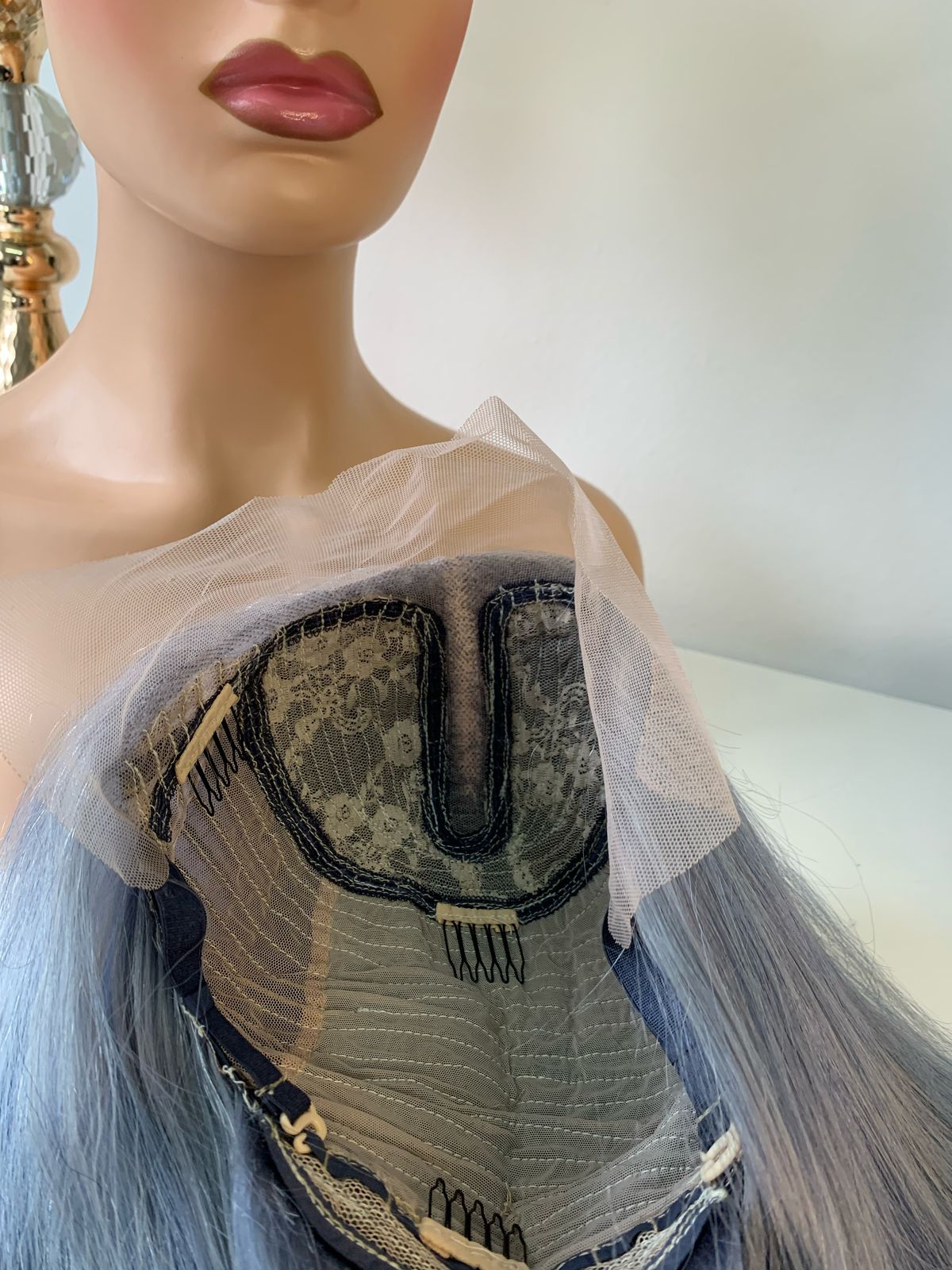 10" Silver Wig