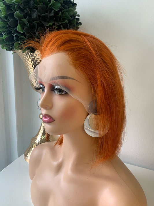 10" Orange Wig